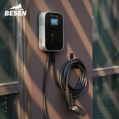 China OEM 3.6KW/7.2KW/11KW/22KW AC Home Charging EV Charger Wallbox With Type 1 Or Type2 Plug for sale