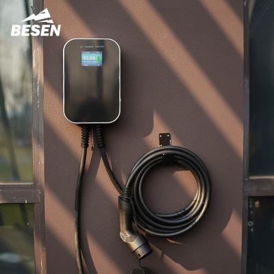 China Home Charging Type AC 32A 7KW - 2 EV Charger Station For Electric Vehicle for sale