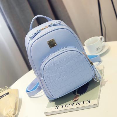 China Waterproof fashionable Korean version of the summer alligator pattern fashion college style leisure bag for sale