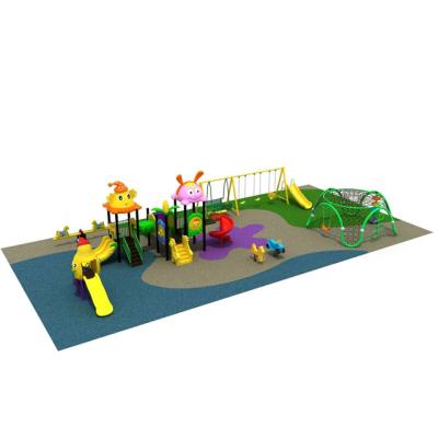 China 3-12years Children Outdoor Amusement Park Equipment Plastic Playground Slide Play Equipment for sale