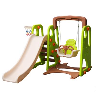 China Fiberglass Indoor House Slide Kids Indoor Plastic Slide with Swing Combination Kids Indoor Slide and Swing Toys for sale