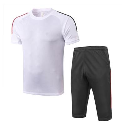 China White Soccer Wear Man RM Soccer Uniforms Sets For Women for sale