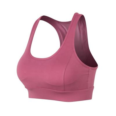 China 2022 Breathable Simple Design Women Running Lady Yoga Bra Top Tops for sale