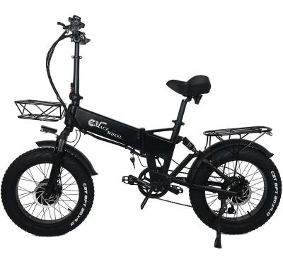 China Original Aluminum Alloy Spot 750W Integrated Wheel Motor 15AH Battery Aluminum Alloy Electric Bicycle for sale