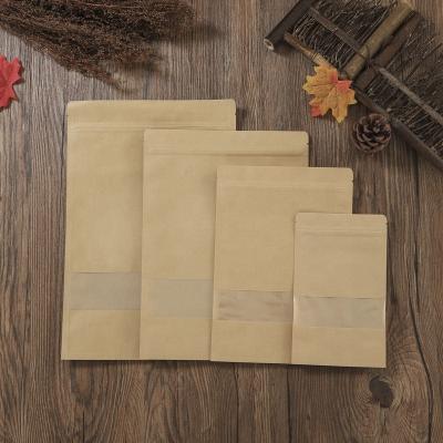 China Eco - Friendly Recycled Materials Kraft Cardboard Paper Pouch Custom Packaging for sale