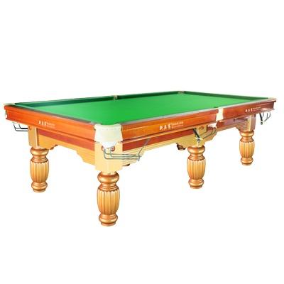 China Leather& Iron 8ft or 9ft Slate Bed Billiard Pool Table for sale