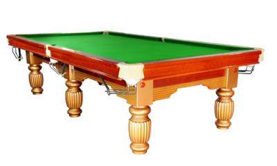 China Leather& Iron 9ft China Manufacture Jiujiang A Grade Slate Snooker Pool Table Snooker Table For Sale for sale