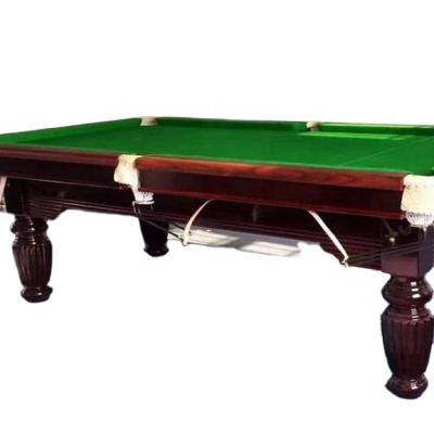 China Leather& Iron 8ft China Manufacture Jiujiang A Grade Slate Snooker Pool Table Snooker Table For Sale for sale