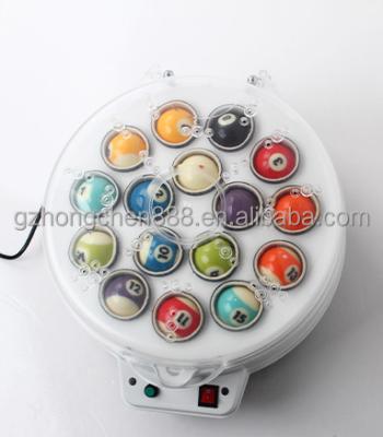 China Factory Direct Sale 16pcs Billiard Pool Ball Factory Direct Sale High Quality Automatic 16 Ball Billiard Pool Ball Cleaner Washing Machine for sale