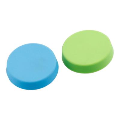 China Soft Plastic Knobs Kids Bedroom Dresser  Knobs  Closet Pulls Butterfly / Blue Round pull PVC Dresser Knob for sale