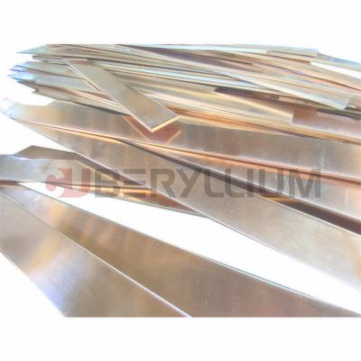 China Good Hot Sale UNS C17200 BERYLLIUM COPPER PLATE Size 505mm x 505mm x 28mm With HT Temper for sale