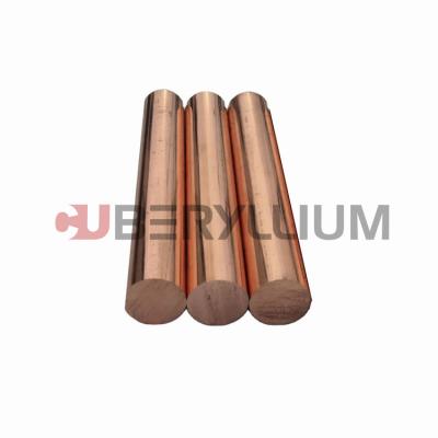 China Contacts High Conductivity Alloys Bronze C18160 CuCrZr Chromium Zirconium Round Bars For Contacts for sale