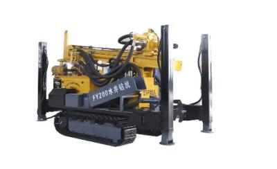 China 100m 9500KG Versatile Mobile Borehole Drilling Machine for sale