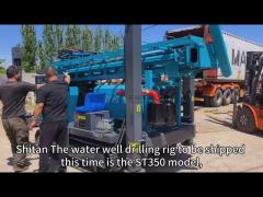 Tractor Pneumatic Borewell Machine For Drilling Hole Diameter 105-200 Mm