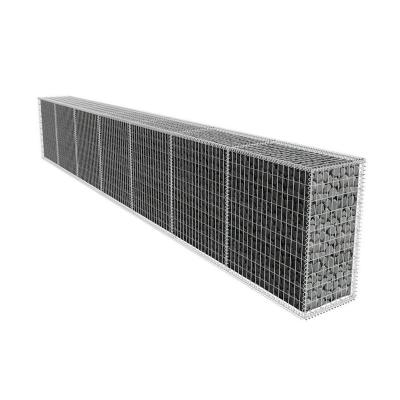 China High Quality Easily Assembled 2*1*1m Welded Wire Mesh Wall Fence Galfan Galvanized Gabion Basket Box for sale