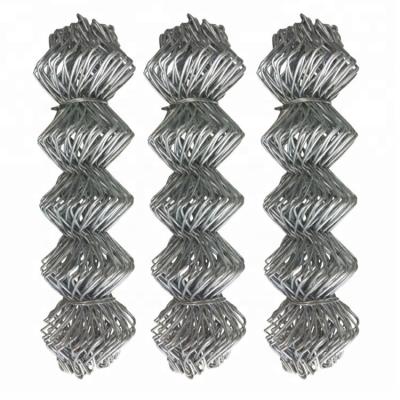 China Filter 8 Foot Used Airport Galvanized Cyclone Wire Mesh 1.5 Inch Chain Link Barrier Rolls for sale