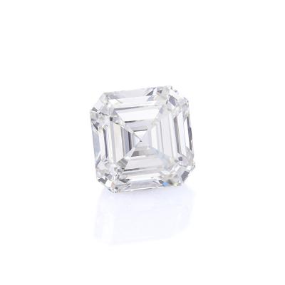 China Jewelry Production Factory Price Square Asscher Cut Moissanite Diamond Pure White D Color VVS Moissanite Stone For Ring Earing Pendant for sale