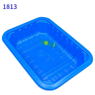 China Disposable PET Fresh Food Tray Customizable For Flesh Meat And Vegetable for sale