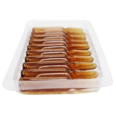 China 10pcs 10ml Blister Plastic Medical Packaging Disposable Plastic Ampoule Tray for sale