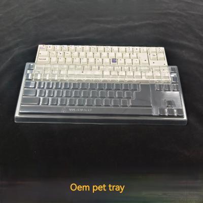 Cina Tastiera per computer a 90 cellule PET trasparente in plastica monouso resistente al polvere in vendita