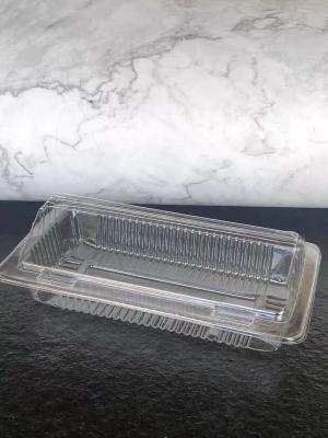 China Op maat gemaakte wegwerp plastic bakkerij transparante verpakkingsdoos blaas cake brood fruit en groenten dakdoos Te koop
