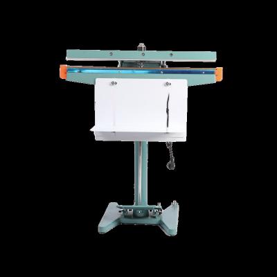 China Food Industry Aluminum Frame Foot Pedal Packer Sealing Machine for sale