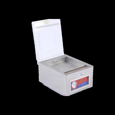 China 2020 new DZ-260C food table top single chamber vacuum packing machine for clothing food for sale