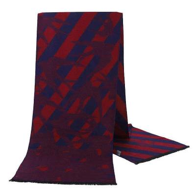 China Wholesale customization of the neck of the classic men's warm cashmere autumn and winter of the new men's scarf wholesale polyester manufacturers for sale