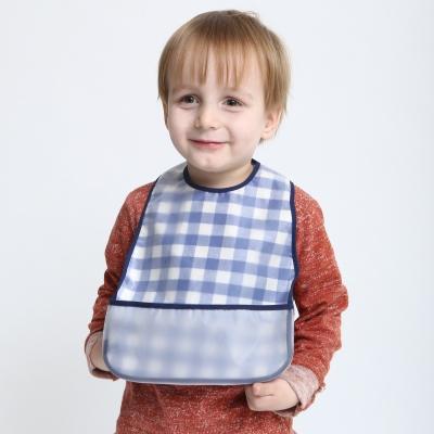 China Sustainable EVA Waterproof Bib Baby Cartoon Cloth Baby Bibs Kids Feeding Kids Apron for sale