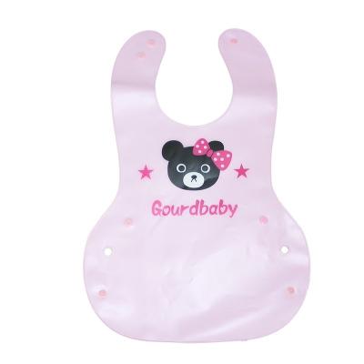 China EVA Waterproof Cloth Feeding Kids Bibs Baby Cartoon Sustainable Baby Bibs Kids Apron for sale