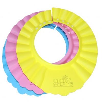 China Sustainable Baby Wash Hair Shield Hat Child Shampoo Shower Bathing Protect Soft Hat for sale