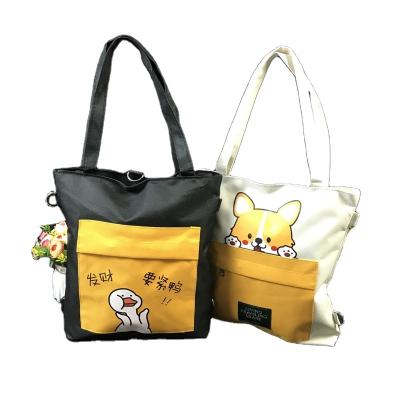 China Fashion Customized Printed Wholesale Reusable Eco Friendly Canvas Tote Bag for sale