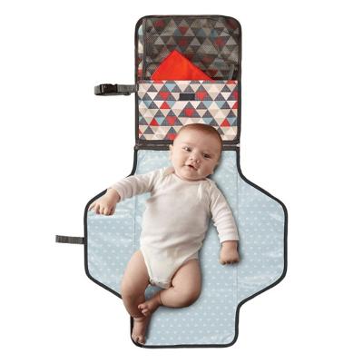 China Waterproof Portable Backpack Changing Mat Station Baby Sleeping Nappy Diaper Pad for sale