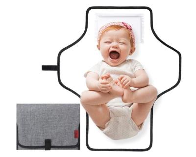 China Waterproof Portable Backpack Changing Mat Station Baby Sleeping Nappy Diaper Pad for sale