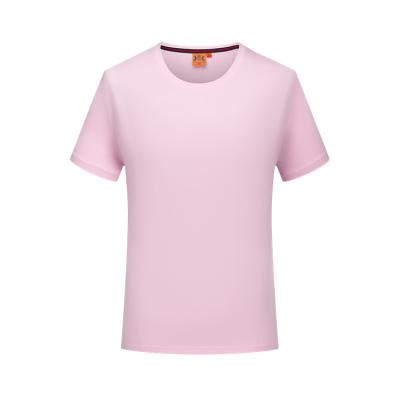 China Latest Anti-Wrinkle Design Sports Plain Cotton White Women's Round-Neck T-Shirts for sale