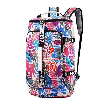 China Leisure Single Convertible Fleece Backpack Waterproof Gym Bag Over Night Heavy Duty Multifunctional Duffel Bag Custom Logo for sale