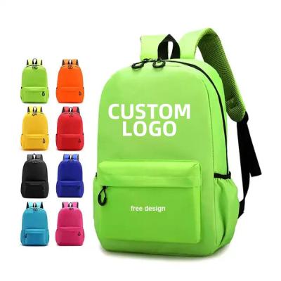 China Waterproof High Quality Printed School Bag Fashion Goods Customized LOGO Student Back Girls And Boys Lightweight Schoolbags For Kids for sale