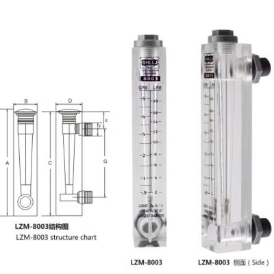 China Magnetic Water Treatment Flow Meter Oil Water Flow Meter for sale