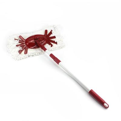 China Modern Household Sticky Feeds Stabilized Fiber Whip Shape Head Mop Cover Replaceable for sale