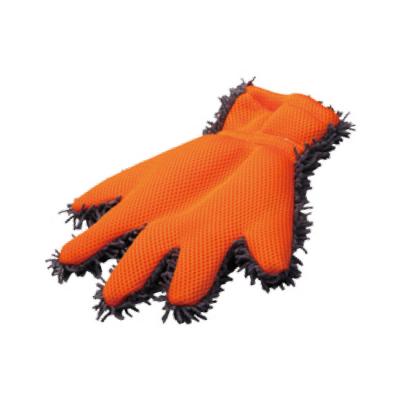 China For Wholesale Finger Wash Glove Kitchen Chenille Microfiber Car Cleaning Glove for sale