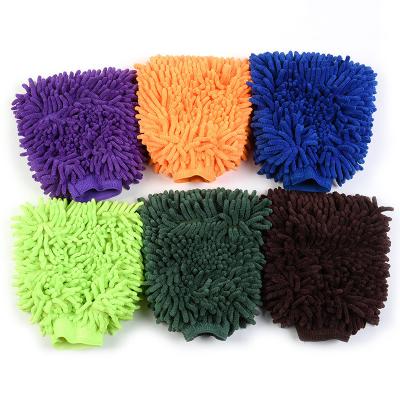 China For Kitchen Chenille Cleaning Cloth Double Sided Towel Wash Station Tool Waterproof Glove Multifunctional Cleaning Cloth for sale