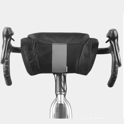 China Mountain Bicycle Front Frame Bag Recycling Organizer Polyester Bicycle Handlebar Bag Storage for sale