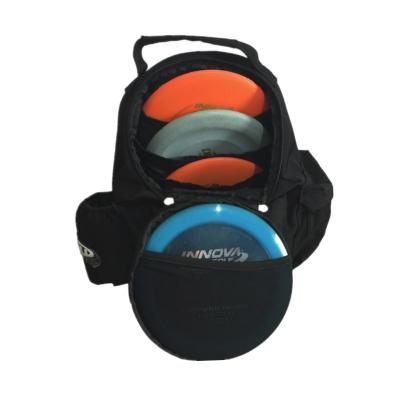 China Disc Golf Sports Backpack 300pcs Customized Logo Outdoor Mini Disc Golf Backpack Bag 38x27x15 Cm 5-7 Days Flight Disc 5-15 Pcs Storage Organizer for sale