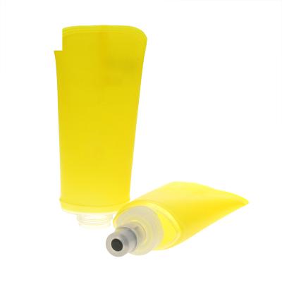 China Mini Sports Collapsible Water Bottle Sustainable Soft Flask TPU Outdoor Bottle Folding for sale