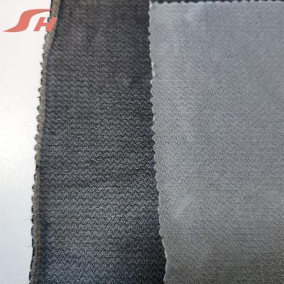 China Adhesive 100% Polyester Clothes / Apparel Grounding Knit Pants Adhesive Interlining for sale