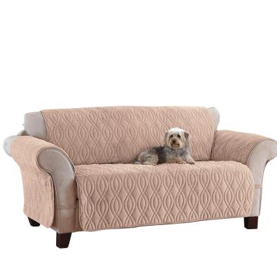 China Modern Reversible Quilted Furniture Protector Sofa Cover For Pets And Kids for sale