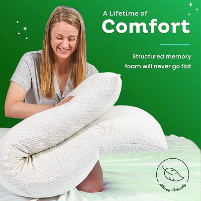 China Wholesale Luxury Therapy Microfiber Body / Long Maternity Pillow With Microfiber Filling for sale