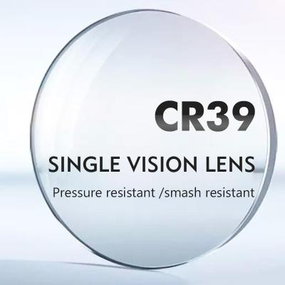 China Single Vision CR-39 UC HC Optical Lens Single White 1.49 Optical Lenses for sale