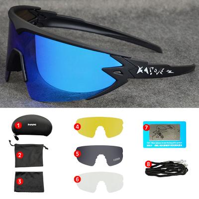 China Polarized Cycling Outdoor Glasses 2021 Single Casual Sports Glass Mountain Bike Road Bike Motorcycle Bike Bicycle for sale