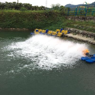 China Diesel engine paddle wheel aerator, aerators for aquaculture YC-12P for sale